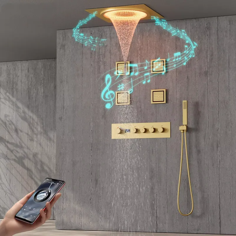 مجموعة دش ذكية بإضاءة LED مع ن - مراجعة Spa & Wellness Joule وسعره