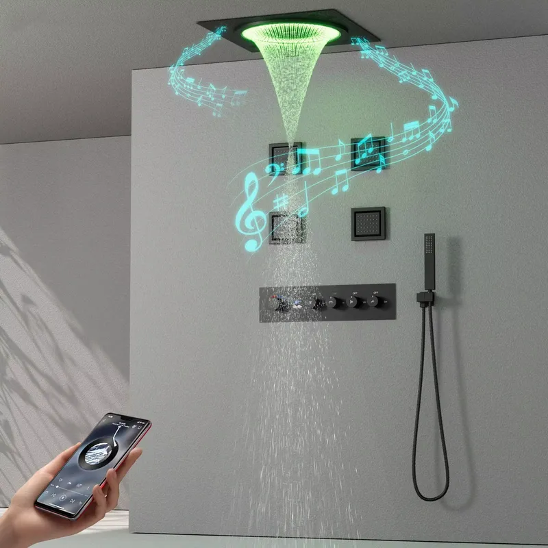 مجموعة دش ذكية بإضاءة LED مع ن - مراجعة Spa & Wellness Joule وسعره