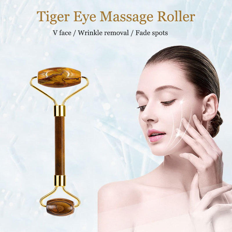 أداة تدليك من حجر عين النمر ال - مراجعة Jade Roller Stone وسعره