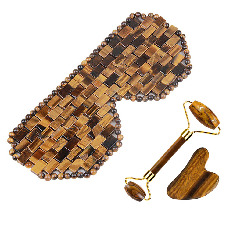 أداة تدليك من حجر عين النمر ال - مراجعة Jade Roller Stone وسعره
