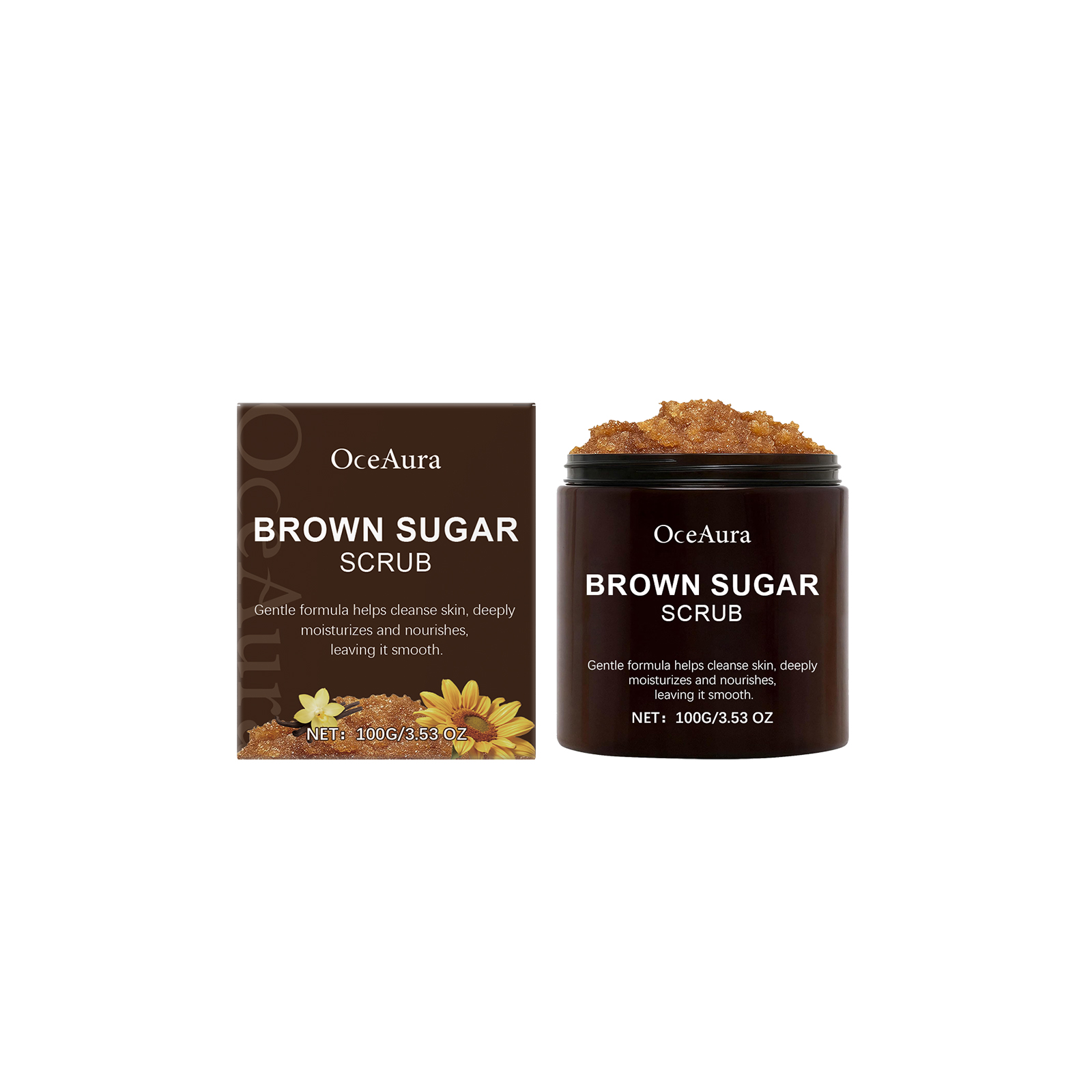 سنفرة الجسم بالسكر البني التطه - مراجعة Sugar Scrub Coffee وسعره